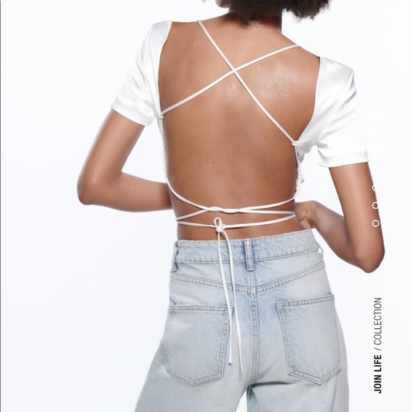 Zara Mid Rise Loose Jeans - US 2 - Picture 2 of 3